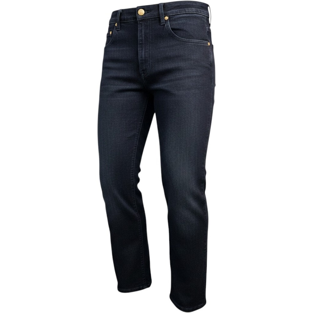 Khaite Vivian High Rise Cropped Boot Cut Kickjout Jeans Black Carlyle Denim 30